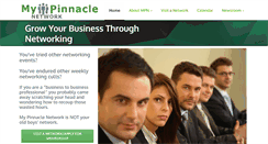 Desktop Screenshot of mypinnaclenetwork.com